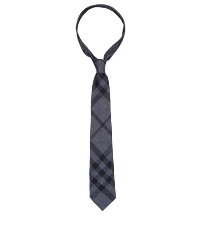 Burberry Checkered Tie, front view